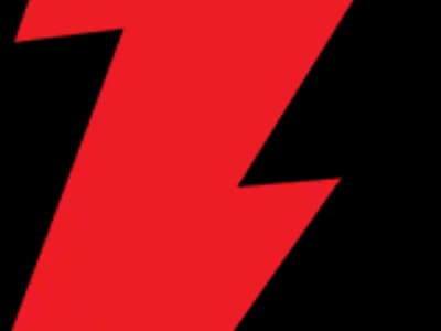 image of red bolt of lightning