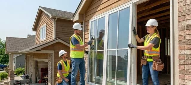Beautiful home with professionally installed windows by Cosello Construction