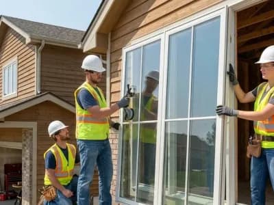 Beautiful home with professionally installed windows by Cosello Construction