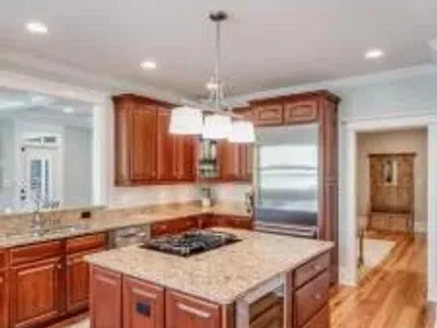 Kitchen cabinet painting sewee fort rd mt pleasant before 004
