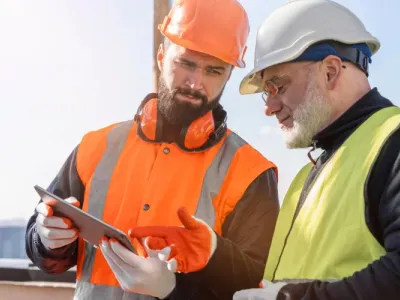 All States Mechanical safety team on a job site