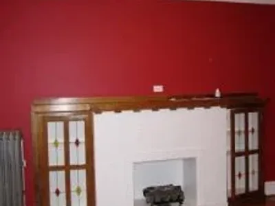 Living room before