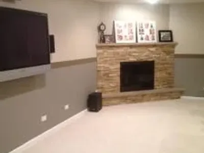 Media room after