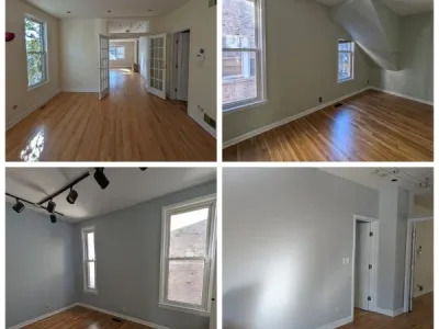 Before and after room painting lincoln square chicago