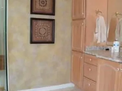 Faux finish master bathroom