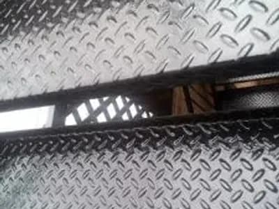 Lincoln park exterior metal staircase after