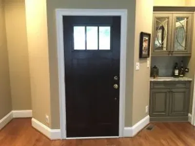 Interior SIde of Replacement Entry Door