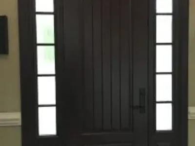 Interior of Front Entry Door