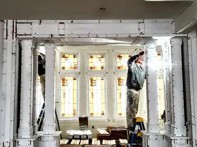 Millwork Painting Bondo Preparation