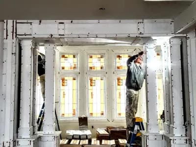 Millwork Painting Bondo Preparation