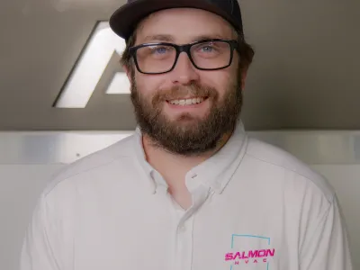 Brandon Collings, Installer at Salmon HVAC
