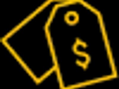 Price tags symbolizing upfront pricing for heating, air conditioning, and plumbing services by Tillman's Services, emphasizing transparency and reliability in home comfort solutions.