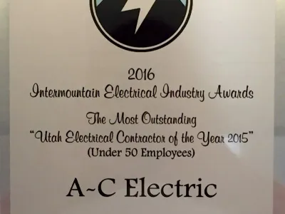 AC Electric portfolio photo