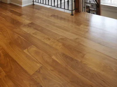 baltimore home with hardwood flooring in hallway