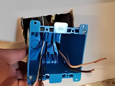 Add a plug into an existing wall