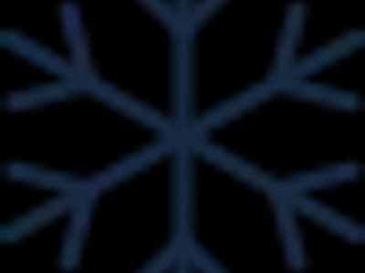 Animated snowflake