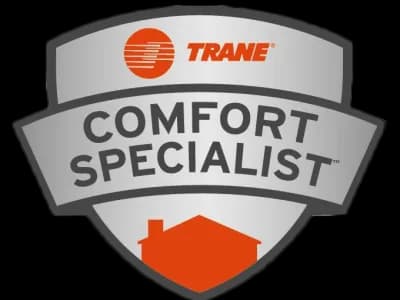Trane comfort specialist certification badge