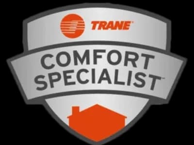 Trane comfort specialist certification badge