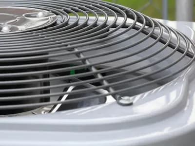 top of an air conditioner unit