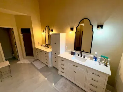 Elegant Total Master Bathroom Transformation in Germantown, TN!