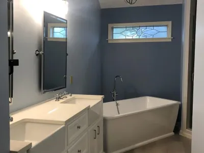 Modern Master Bathroom Remodel in Germantown, TN | Phillips Property Solutions