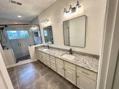 Total Master Bathroom Transformation in Collierville, TN!