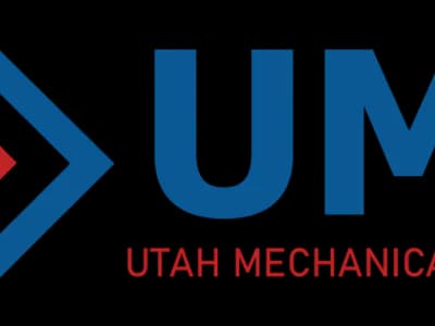Utah Mechanical HVAC Logo with Name