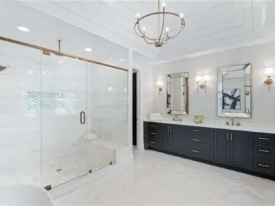 Modern Bath Design- Signature Cabinetry & Design