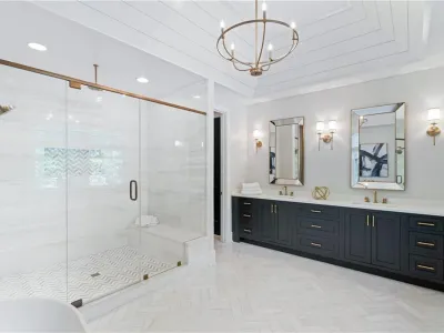 Modern Bath Design- Signature Cabinetry & Design