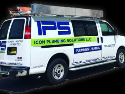 licensed albuquerque plumber truck picture