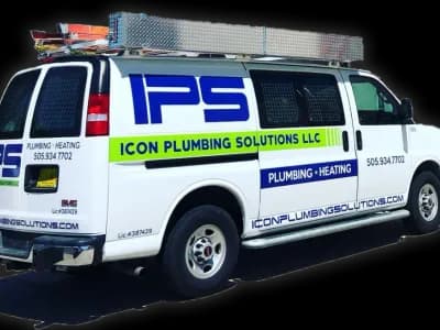 licensed albuquerque plumber truck picture