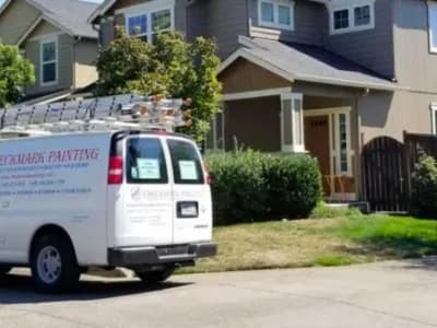 Checkmark Painting Van