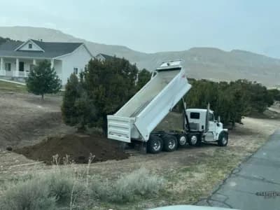 Dump Truck Driver & Truck Services for Utah Butterfield Builders, Llc.