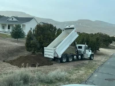 Dump Truck Driver & Truck Services for Utah Butterfield Builders, Llc.