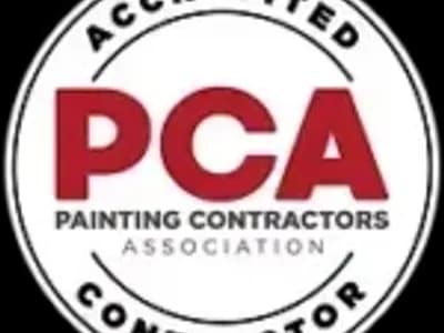 A circular logo with the text "ACCREDITED PCA PAINTING CONTRACTORS ASSOCIATION CONTRACTOR