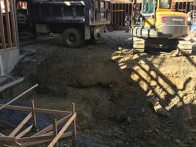 Excavators In The Berkshires, Excavation Contractors In The Berkshires, Trenching