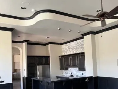 interior residential kitchen Jr's painting