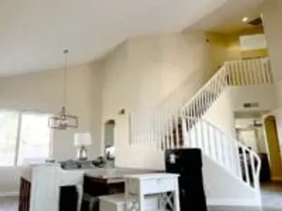 JR's painting interior stairs paint job