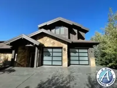 Frosted Glass Garage Doors in Park City, UT