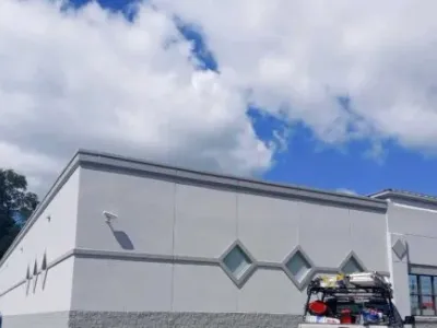 commercial exterior painting project