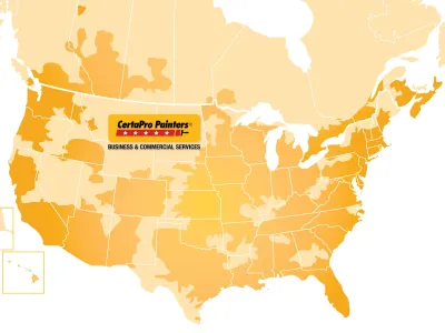 CertaPro Painters map of locations
