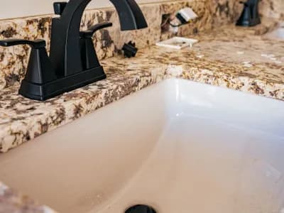 New faucet installation