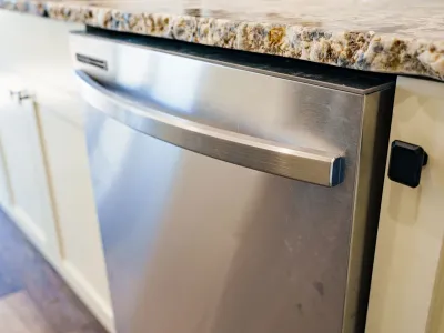 Installed diswasher