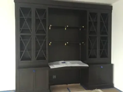 Wooden Library & Offices