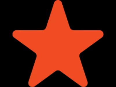 5 orange stars