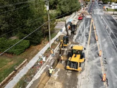 5,226 LF of culinary waterline; 24 connections of existing waterline