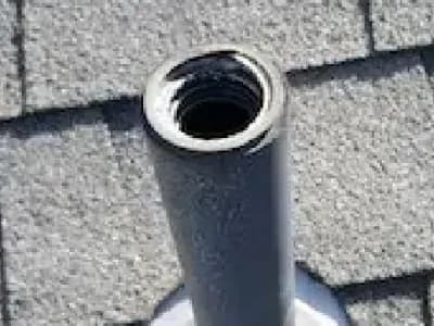 A roof vent on a customer's roof.