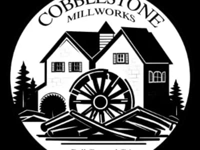 Cobblestone Millworks brand logo for custom products